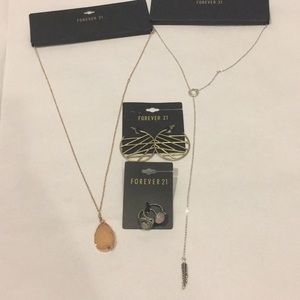 All new with tags, Forever 21 jewelry lot